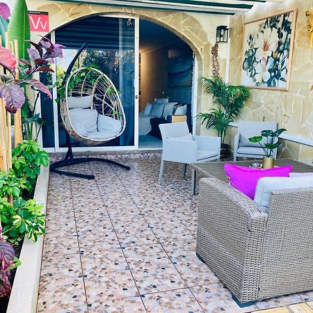 Beachfront Private Apartment In Pueblo Torviscas Sunset Harbour Costa Adeje (Tenerife) Exterior foto