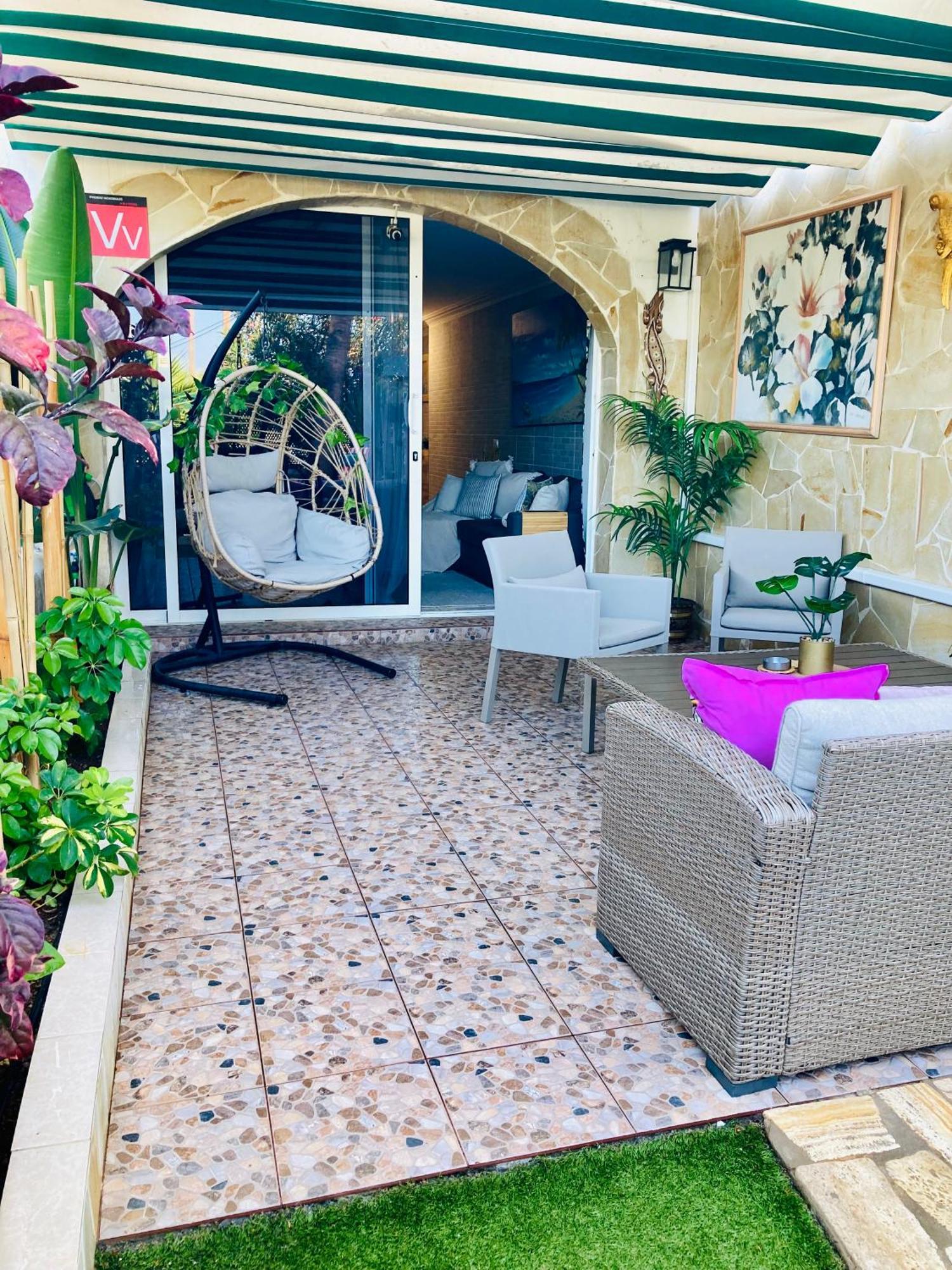 Beachfront Private Apartment In Pueblo Torviscas Sunset Harbour Costa Adeje (Tenerife) Exterior foto